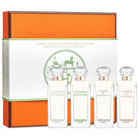 hermes travel set perfume|hermes perfume discovery set.